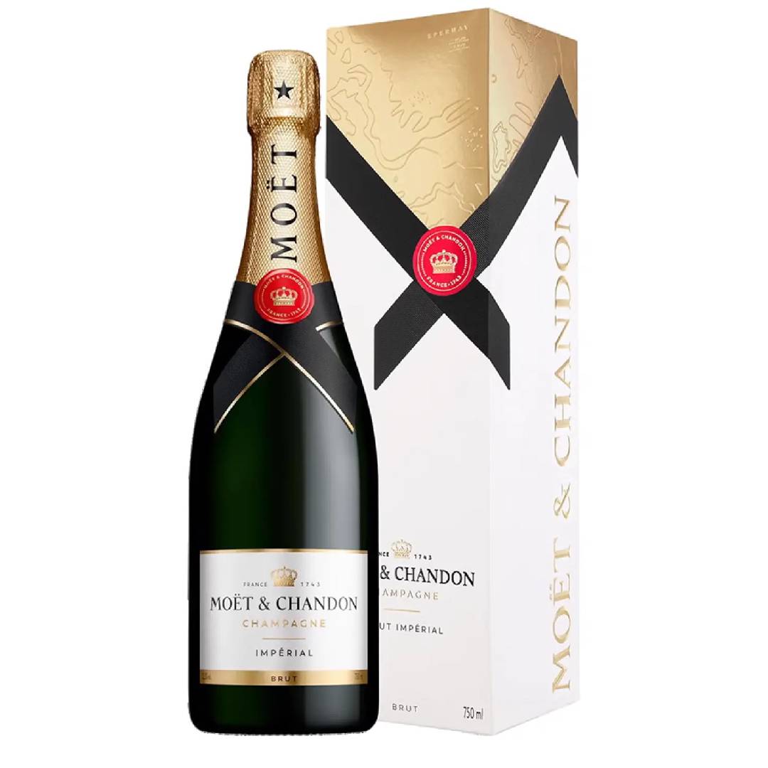 Champagne Moët & Chandon Impérial Brut 750ml com Cartucho